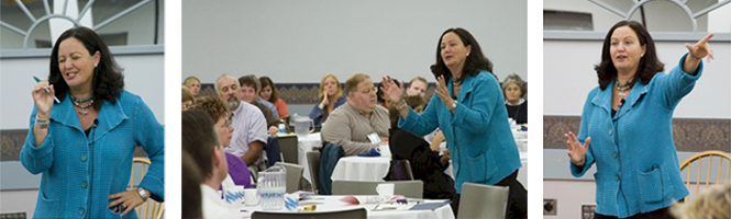 Photo of Denise at Workshops